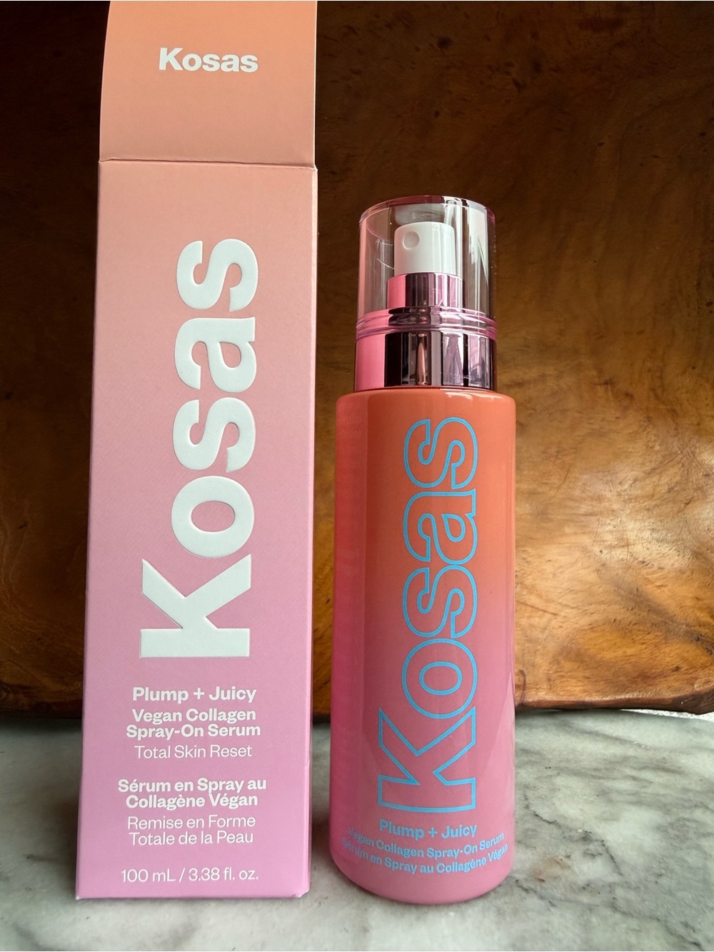 Kosas Plump + Juicy Vegan Collagen Spray-On Serum